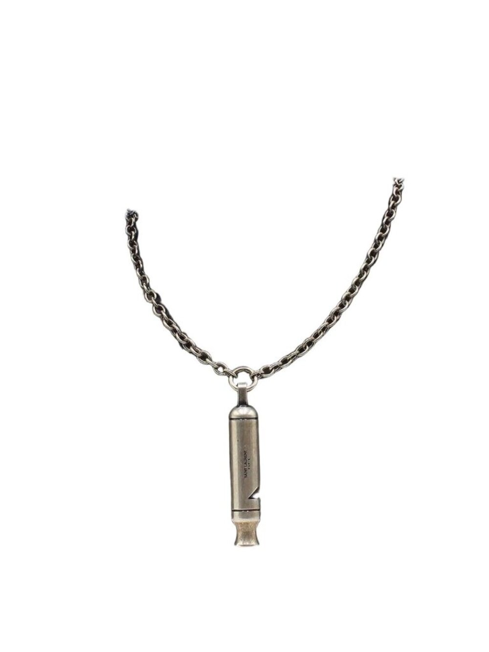 Saint Laurent Whistle Motif Necklace